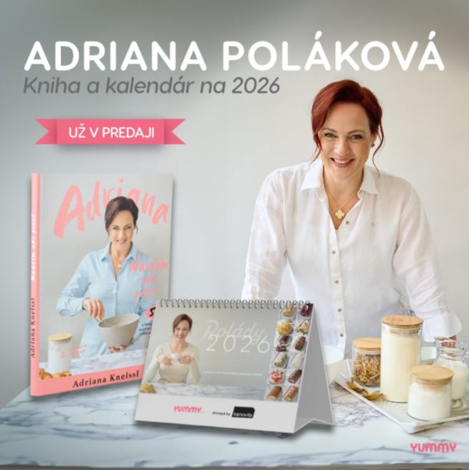 Aďka je dnes u nás v Yummy a má pre vás špeciálnu akciu! 🤫 Ku kalendáru alebo knihe a nákupu nad 30€ máte aj dopravu na...